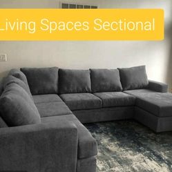 Grey Sectional Couch Sofa With Chaise 