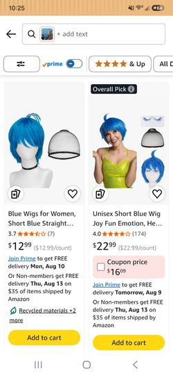 BLUE WIG