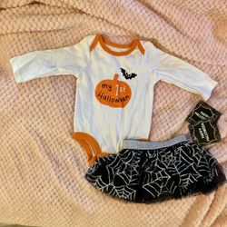 Halloween Two Piece 0-3 Mo