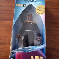 Star Trek Lt. Tuvok Playmates Vintage 1997 Doll.