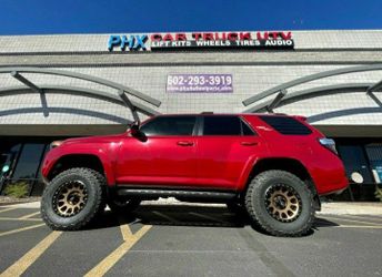 Toyota 4-Runner Wheels Tires Leveling & Lift Kits Accessories intakes Side Stows Bed Covers Air-bag Kits Installations. (WE Finance