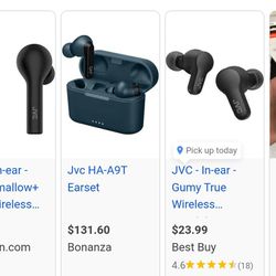 JVC Wireless Bluetooth Earbuds 