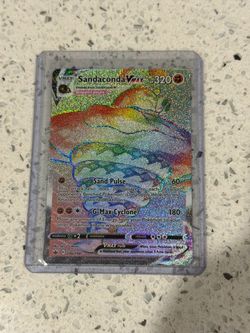Pokémon Sandaconda VMAX Rainbow Secret Rare 206/198 Chilling Reign – Mint
