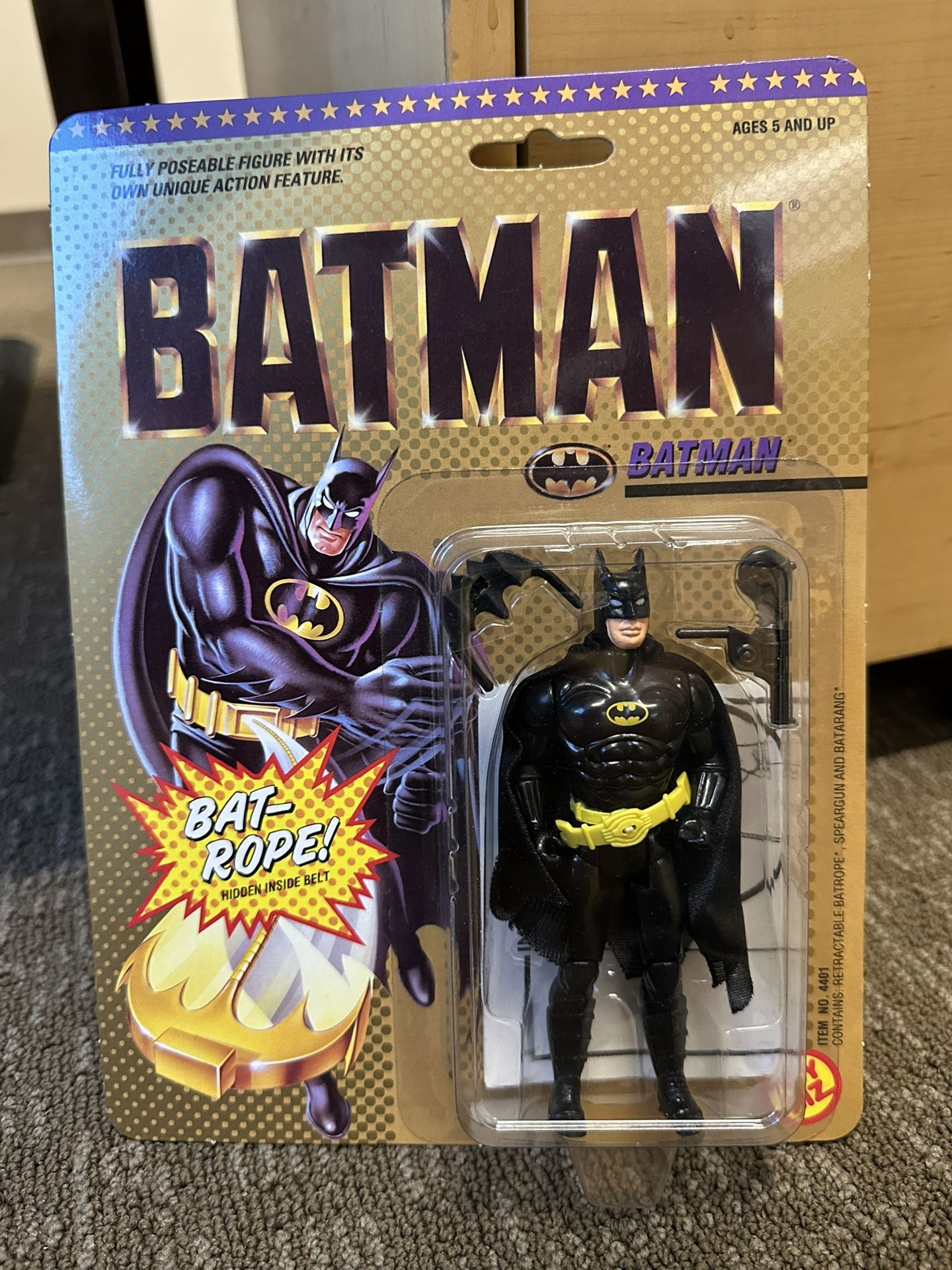 Vintage 1989 Batman Toy Biz- Near Mint