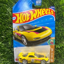 Hot Wheels 1995 Mazda RX-7 95 #95 #Mazda #HotWheels