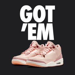 Jordan 3 Retro ‘Treat YourSelf’ (Size 9 Women)