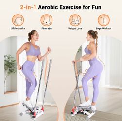 Twist Stepper with Handlebars