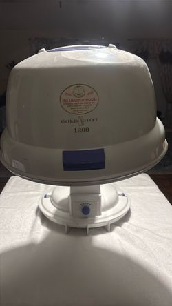Gold N Hot 1200 Professional hard bonnet hooded dryer