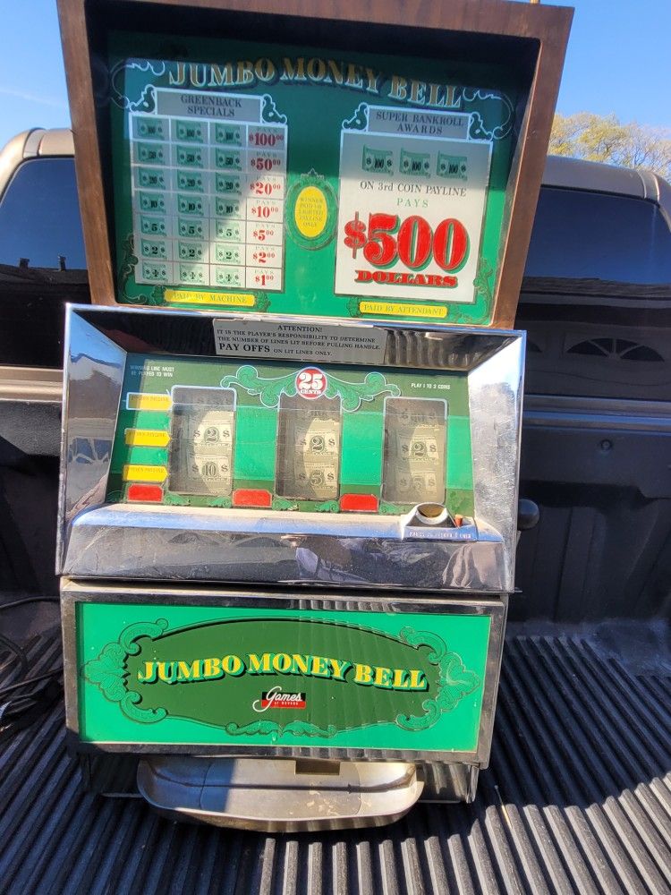 Jumbo Money Slot Machine (Coin Op) for Sale in Fontana, CA OfferUp