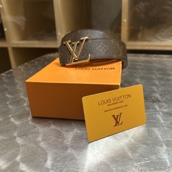 Louis Vuitton Initiales Monogram Belt – Brown