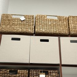 Pottery Barn new with tags baskets. Large and Medium size