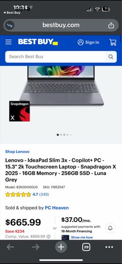 Lenovo laptop