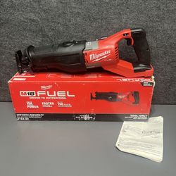 Milwaukee (2722-20) M18 FUEL 18V Lithium-Ion Brushless Cordless Super SAWZALL Orbital Reciprocating Saw (Tool-Only)