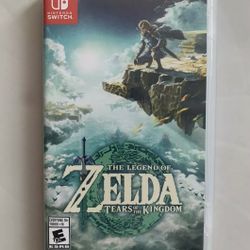 Legend of Zelda Tears of kingdom (sealed)