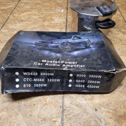 Mosfet Power Car Audio Amplifier