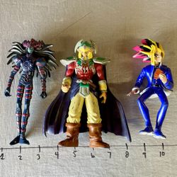 Yu-gi-oh! 1996 6” action figures yugi mato celtic guardian magician of black chaos 