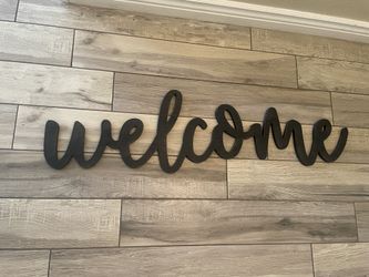 Welcome Sign