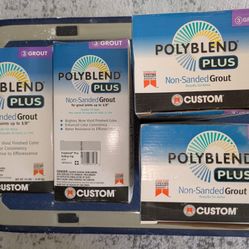 Polyblend Plus Unsanded Grout - 4 Boxes