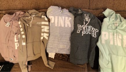 Used pink vs Victoria secret sweaters XS  and S
