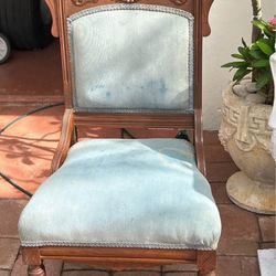 Antique Side Chair  East Lake 1880s