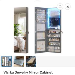 Jewelry Mirror Cabinet 