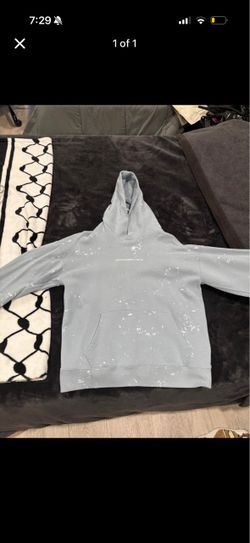 Abercrombie & Fitch Light Blue Hoodie