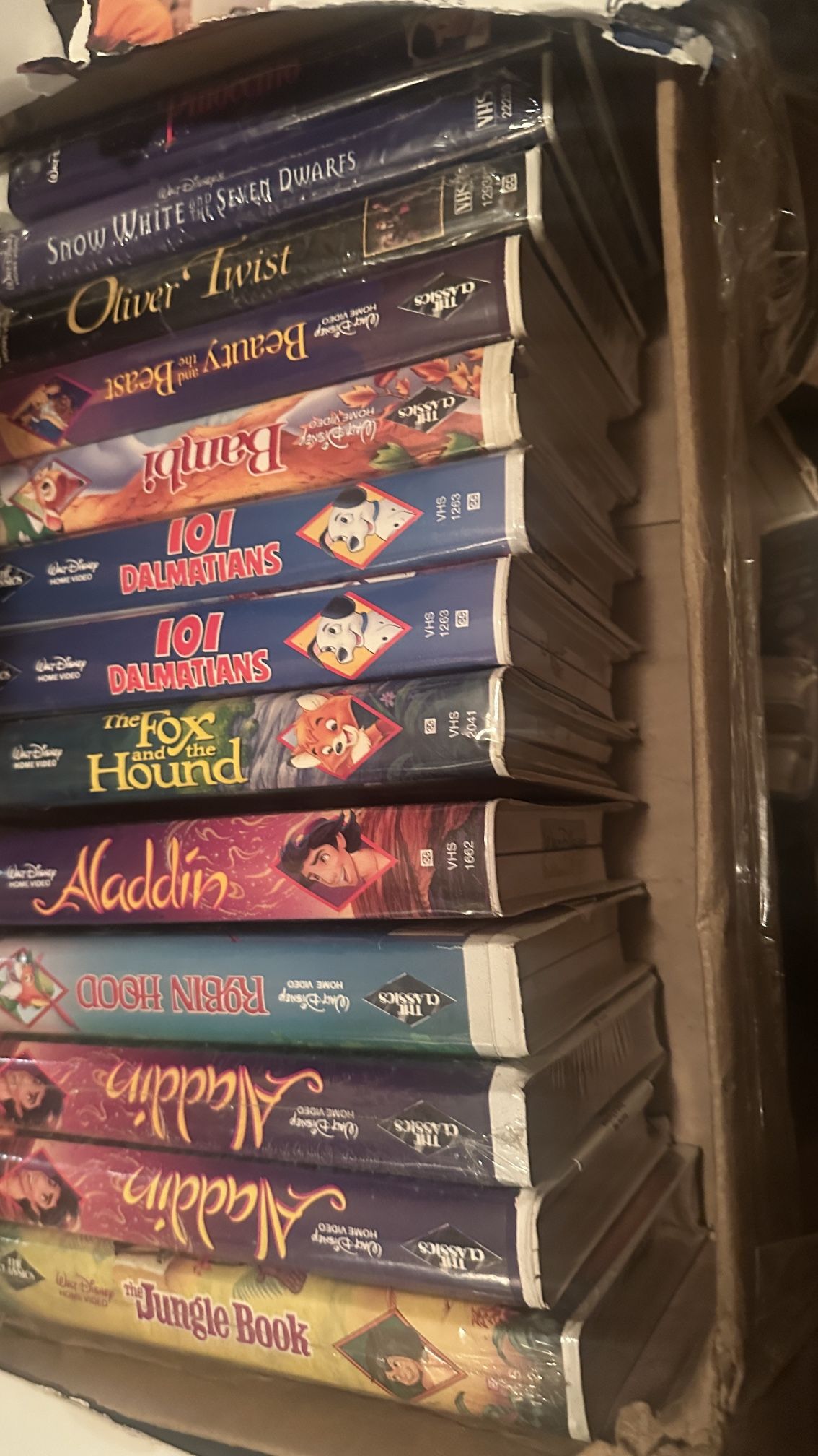 All Of The Disney A Bundle VHS