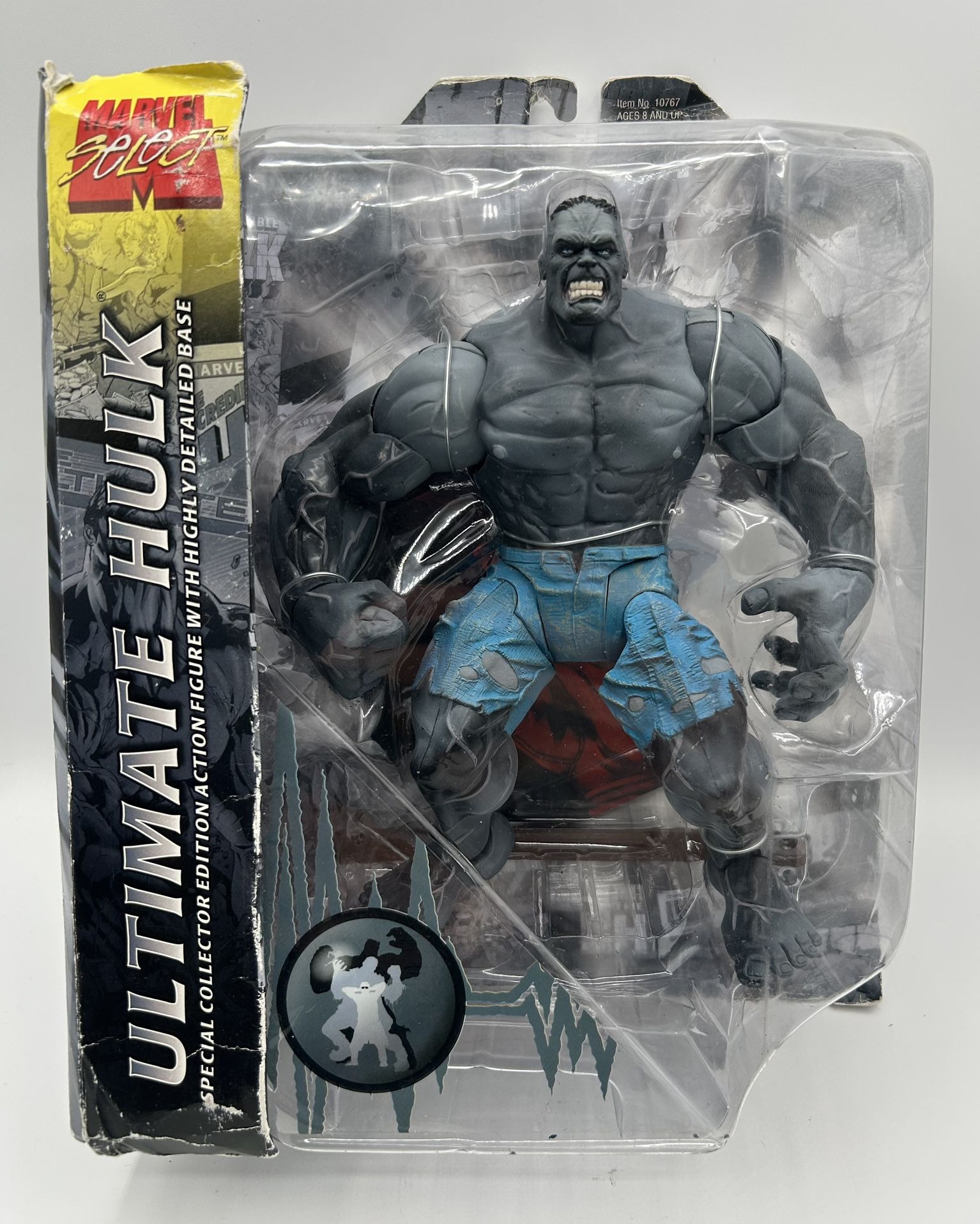 Marvel Select Ultimate Gray Grey Hulk Action Figure (Diamond Select Toys) NIB