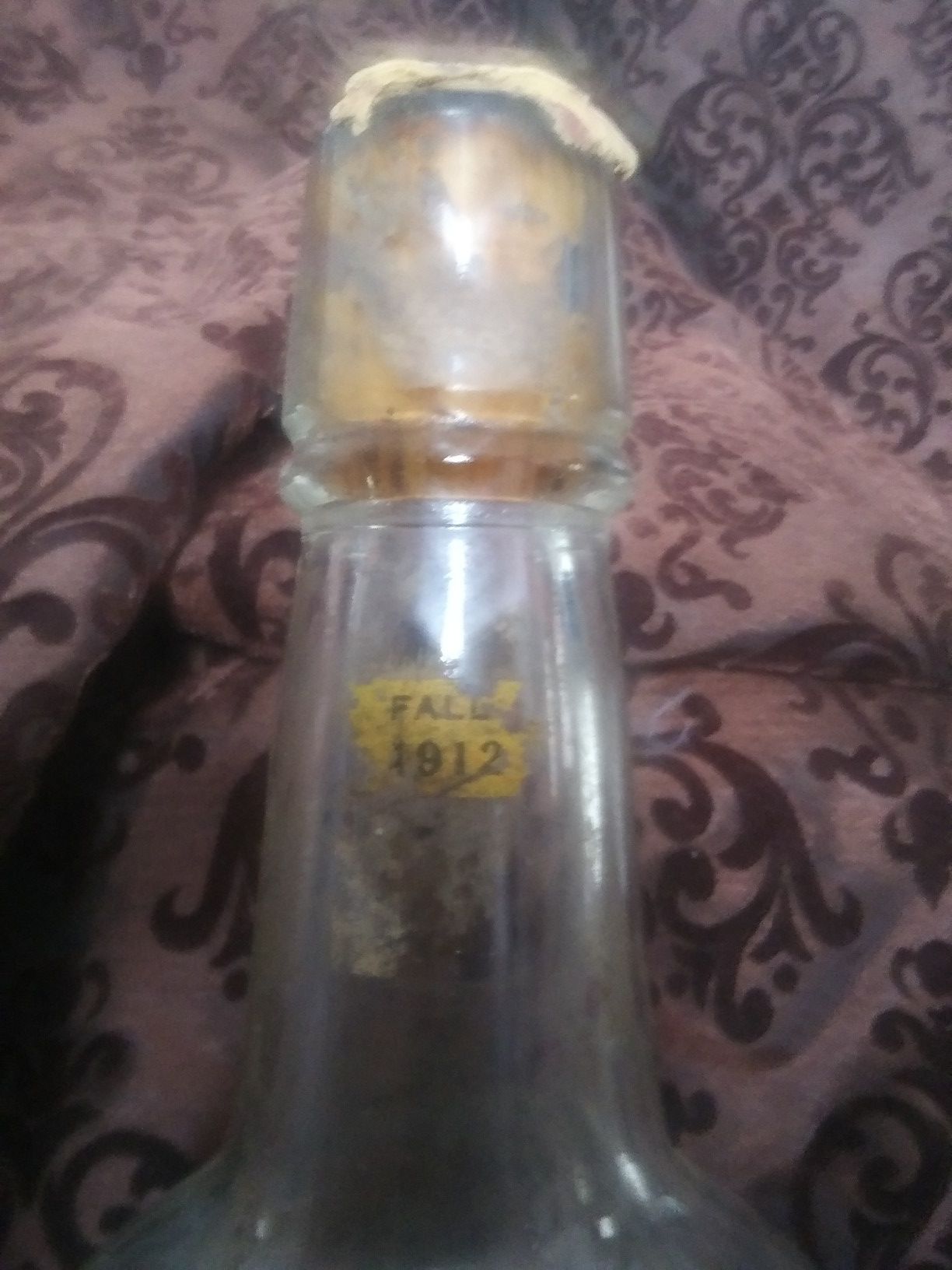 Antique liquor bottle