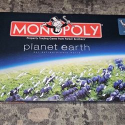 Monopoly Planet Earth Edition Our Extraordinary World (2008) 100% Complete & In Excellent Condition!