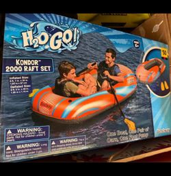 Boat inflatable raft (2)