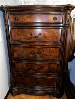 Ashley Furniture Solid Wood Tall Dresser