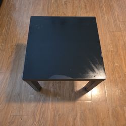 Small Black End Table
