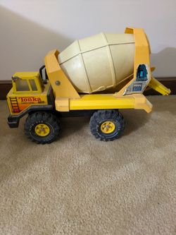 Vintage 80's Tonka Turbo Diesel Cement Truck.  Rare Find & it Works.
