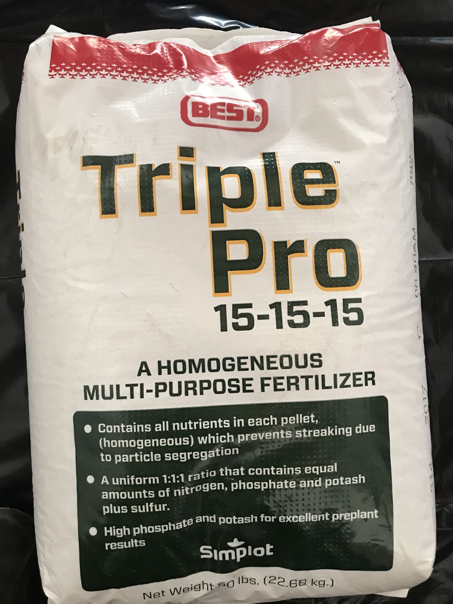 Triple 15 fertilizer