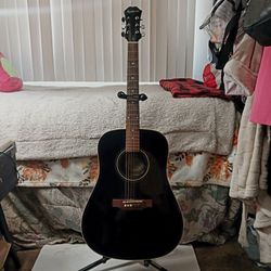 Epiphone PR-160-EB/TP Acoustic Guitar & Guitar Stand