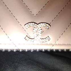 Brand New This Evening Long Silver Chain Strap Purse