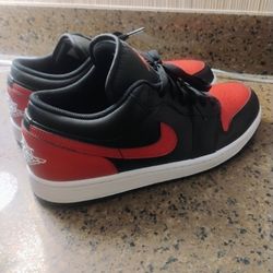 Reverse Bred 1's Low top 80/Obo Sz11