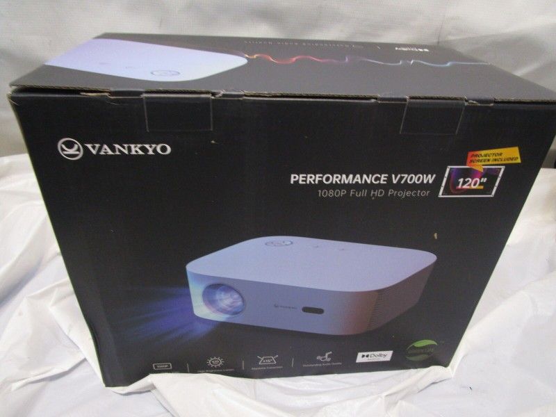 VANKYO Performance V700W 1080P Full HD Livehouse Projector with 420