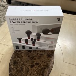 Sharper image power Percussion deep Tissue Massager