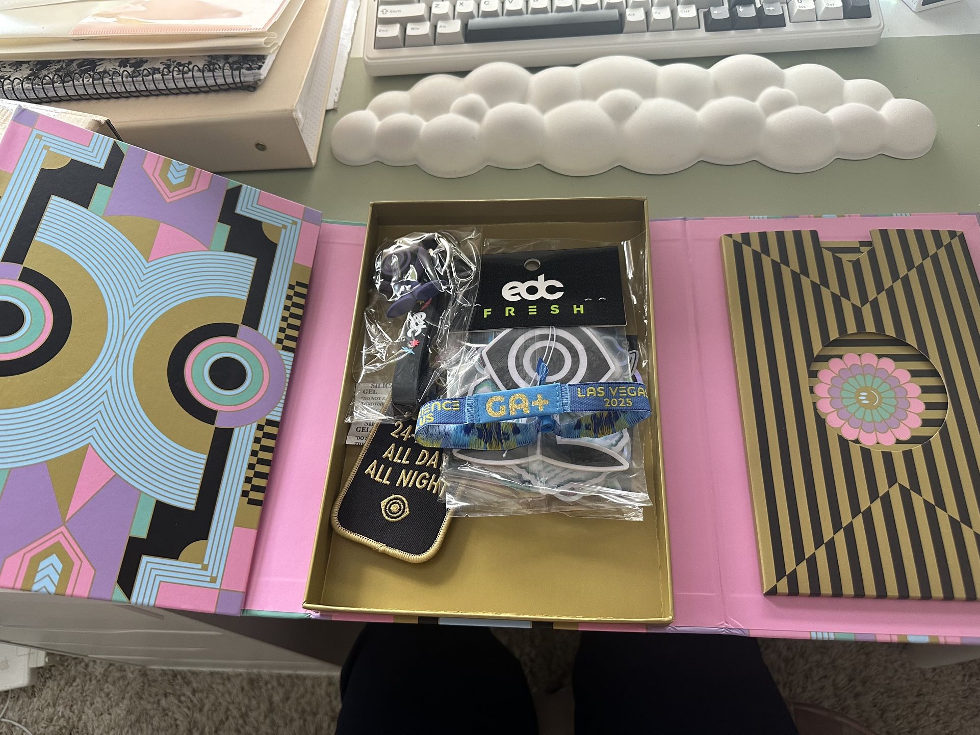 EDC Las Vegas 2025 3 Day GA+ Pass+Box