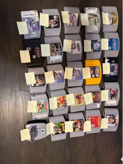 Nintendo 64 Games individually priced