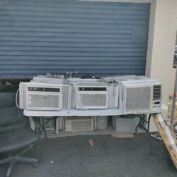 window AC units galore 5000 BTUs enough even like new 8000 BTUs and portables work perfect with warranty