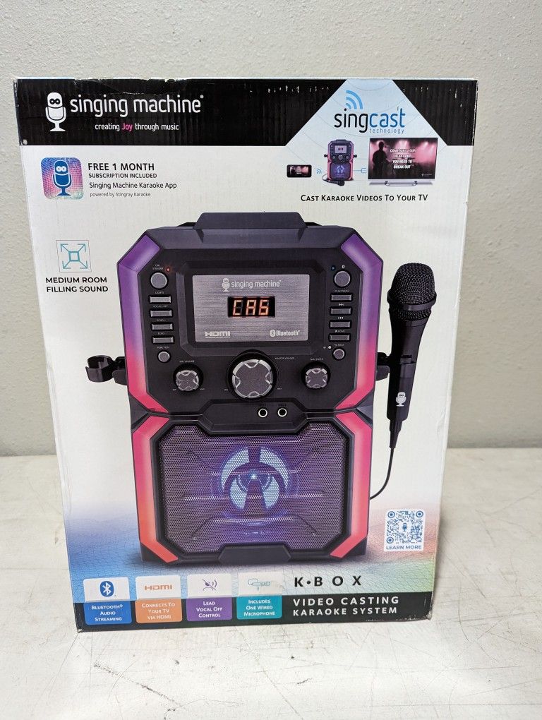 BRAND NEW KARAOKE MACHINE 