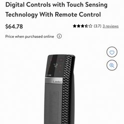 Tower Heater Lasko Ceramic 3 Speed