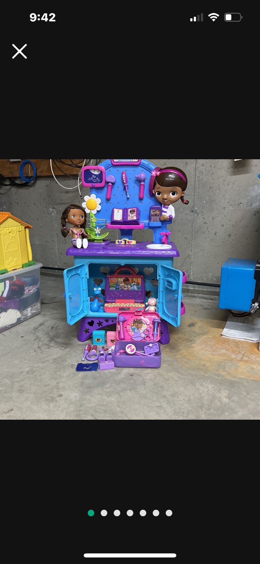 Doc Mcstuffins Medical Center Talks Lights Up 38 Inches Tall 24 Inches Long