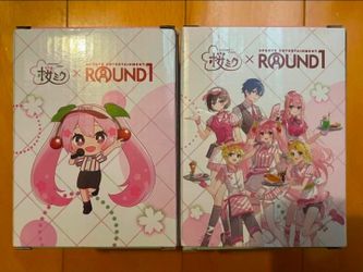 Hatsune Miku Sakura Miku Round One Limited Tumbler Set (Japanese Exclusive)