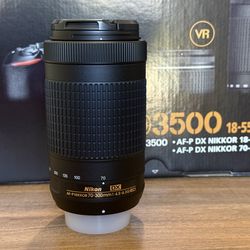 Nikon 70-300mm F/4.5-6.3 DX AF-P Lens F mount