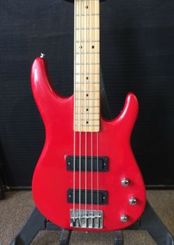 USA 5 string Peavey Foundation bass+gig bag