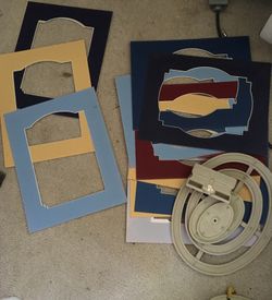 Alto's EZ MAT mat cutting tool for photos or art-12 pre-cut mats included